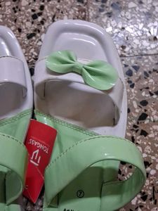 Cute Bow Flip Flops Sandals