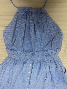 UNITED COLORS OF BENNETON Striped Halter Dress