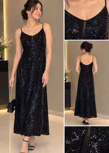 Sparkling Sequin Evening Gown