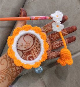 Handmade Crochet 🧶 hair accessory