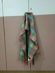 Unisex Pink Plaid muffler