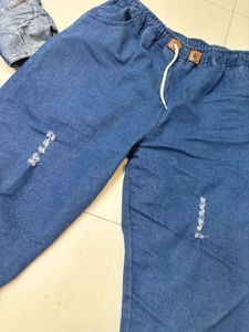 Acid Wash Denim Co-ord Set