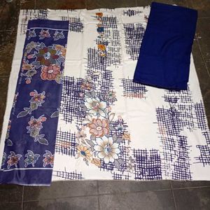 Elegant Floral print dress material