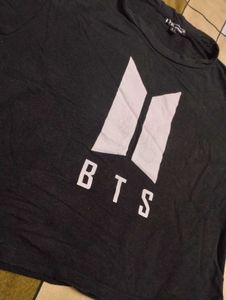 BTS Graphic Black T-Shirt