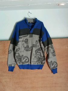 Stylish Graphic Print Sweater