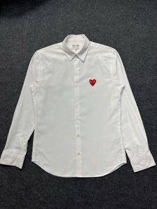 Comme des Garcons Play White Heart Shirt