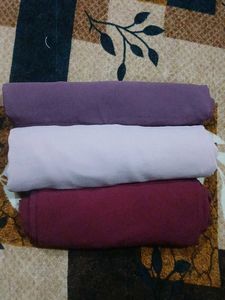 Set of 3 hijabi stoles Dupattas
