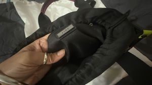 ALDO Black Embossed Tote Bag