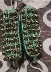 Beautiful 4 Line Gungroo(chilanga) With Green Pad💚