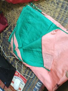 Designer Saree with Peacock Motifs