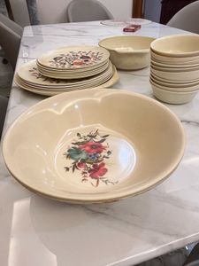 Set of Floral Dinner Plates