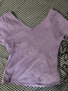 Off-Shoulder Ribbed Top