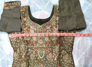 fresh dress banarasi plazzo suit dupatta