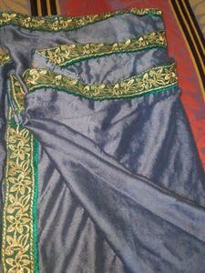 teal colour used duppata