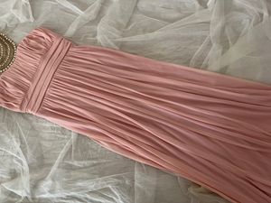 pearl embellished gown