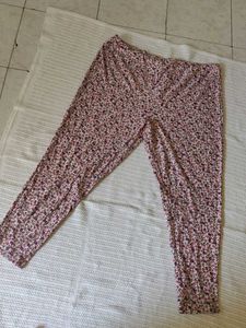Floral Print Comfortable Palazzo Pants