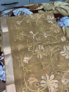 Elegant Embroidered dupta