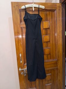 Chic Black Slip Dress