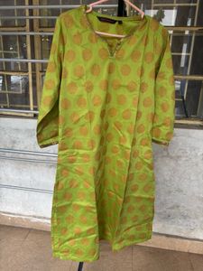 green kurta