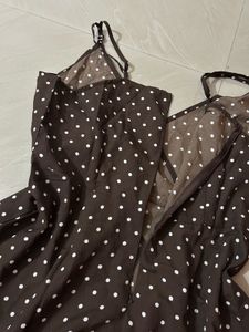 Polka Dot Mini Dress
