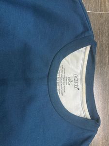Teal Long Sleeve Crewneck Sweatshirt