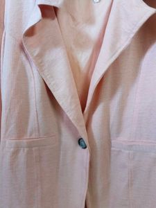 Peach Blazer
