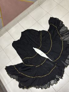 Embellished Black Kurta and sharara