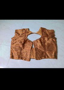 Elegant Copper Silk Saree