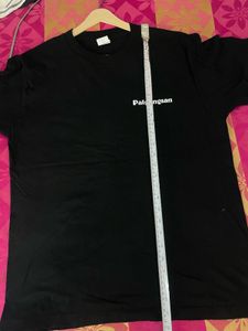 Men's Black Graphic T-Shirt
