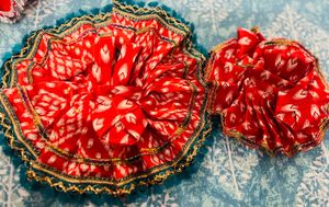 Laddu Gopal, fancy dress fabric cotton 2 Dres