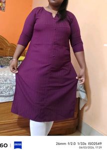 Elegant Purple Kurti
