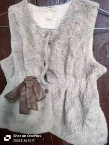 Cute Faux Fur Vest