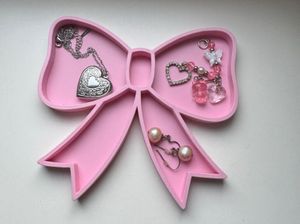 Blush Bow Jewellery Tray
