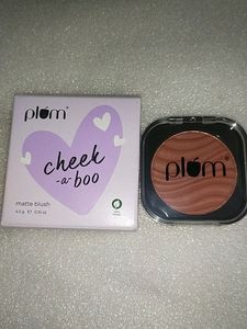 Plum Matte Blush -peach Out