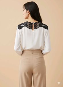 🎀White Korean Top