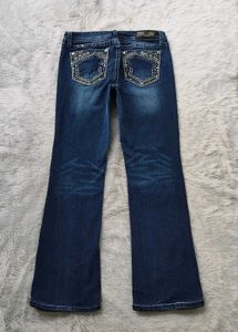 Y2k embellished low rise jeans