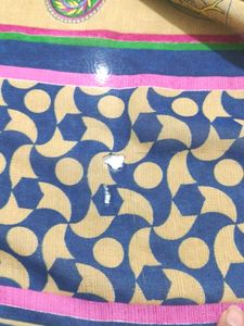 Vibrant Printed Saree