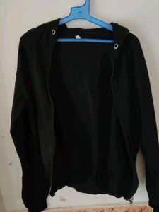 Black Zipper Hoodie/Jacket