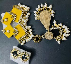 Hand Made Fancy Earrings 3 Combo Set