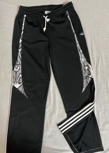 Adidas originals Black Snake Print Track Pants