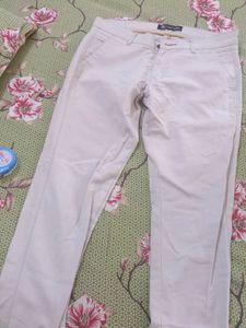 Calvin Klein Beige Chinos in 34 waist