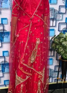 Bridal Lehenga koti dupatta zardozi full work