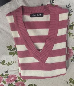 Striped Knit Mini Dress