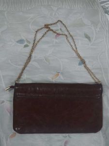 Chic Chain Strap Clutch Bag