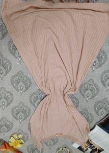Comfortable Ribbed Nightgown with Lace Trim