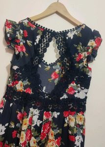 Multi Floral Printed Dress For 36 Bust