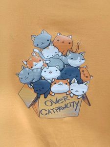 Cute Cat Graphic Tee