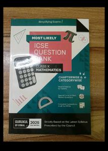 ICSE Class X Question Bank Set