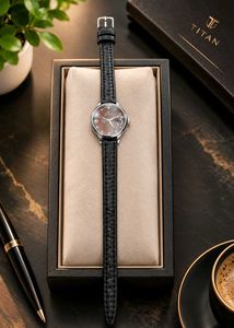 PREMIUM TAGER Silver Dial Watch ⌚