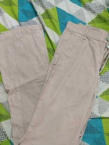 Men's Casual Beige Trousers